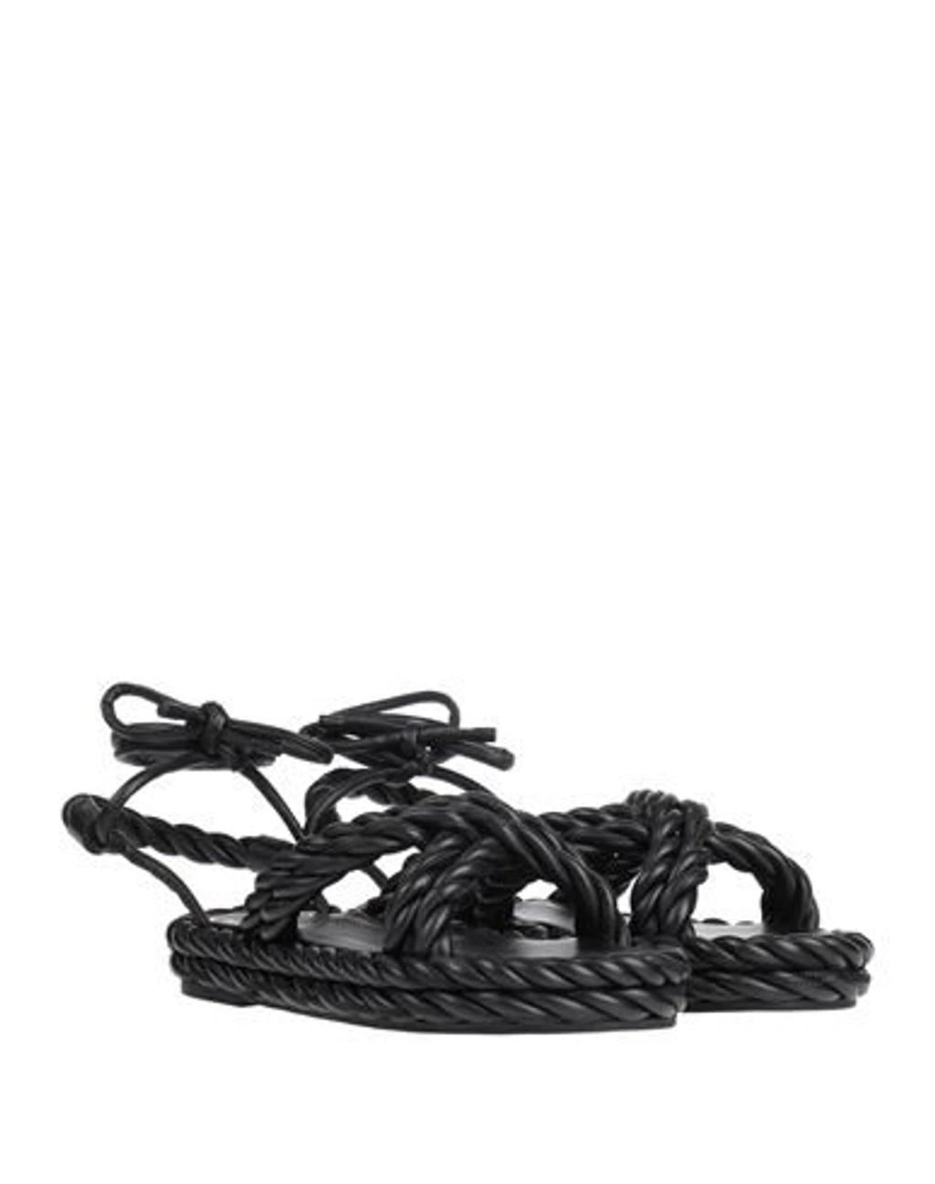 VALENTINO GARAVANI Sandals In Nero Product Image