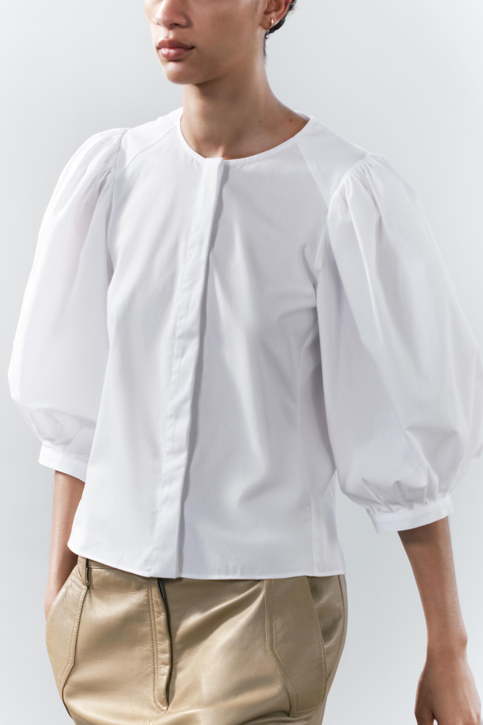 BALLOON SLEEVE BLOUSE ZW COLLECTION Product Image