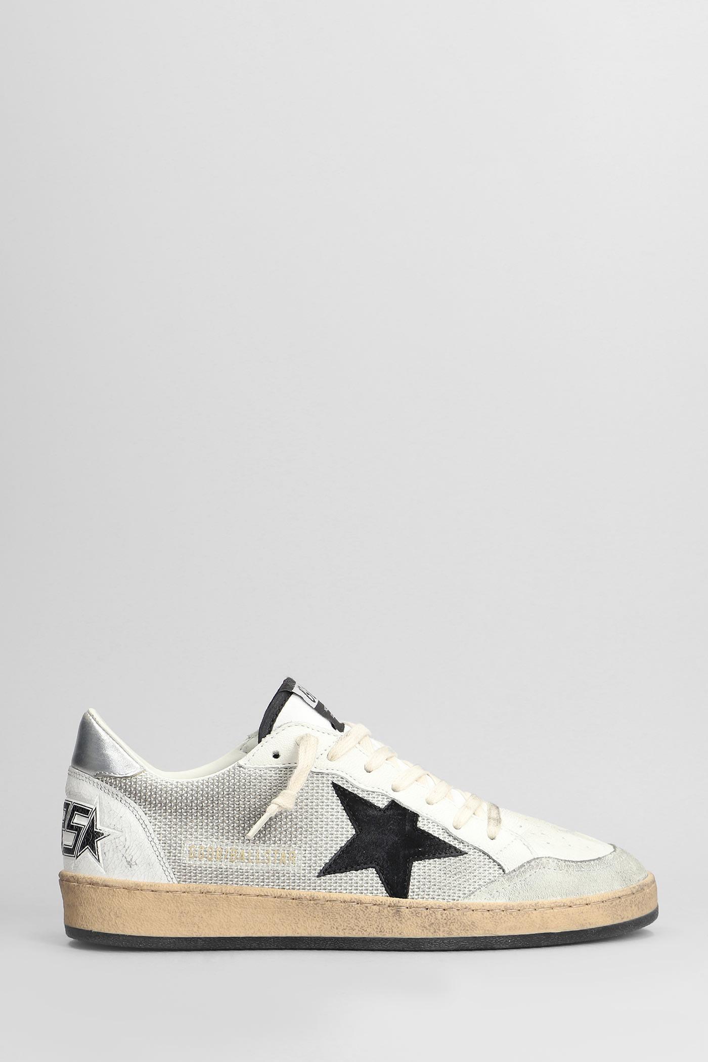 GOLDEN GOOSE Deluxe Brand Ball Star Sneakers In Bianco Product Image