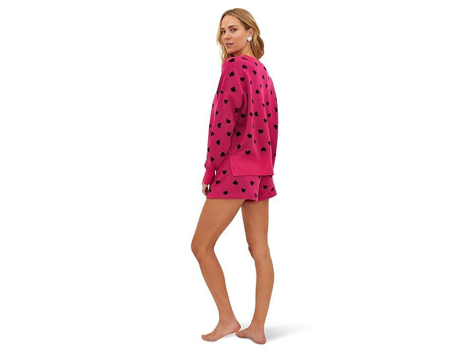 Callie Knit Sleep Shorts Product Image