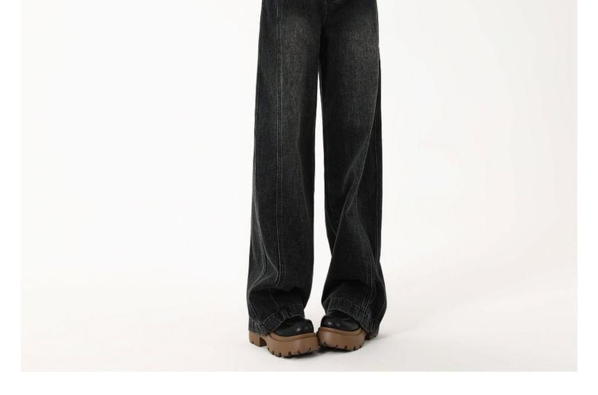 High Rise Wide Leg Jeans Product Image