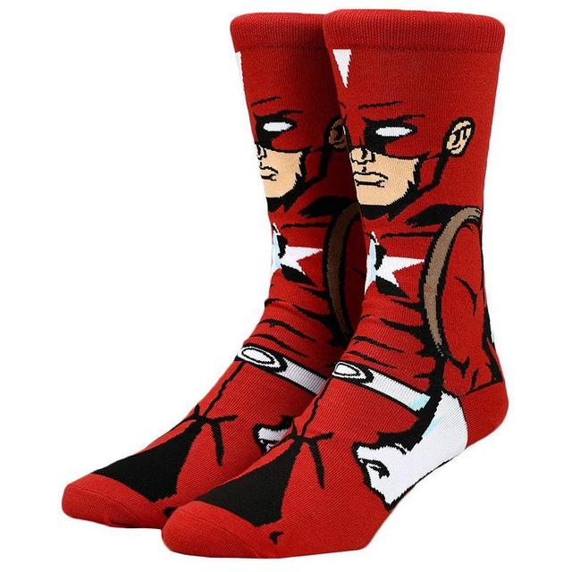 Mens Marvel Red Guardian Crew Socks Product Image