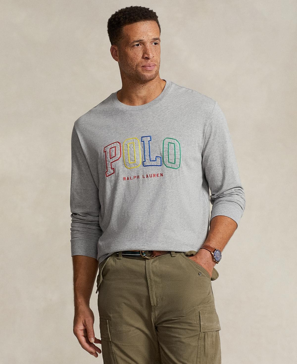 Polo Ralph Lauren Big  Tall Classic-Fit Logo Jersey Long Sleeve T Product Image