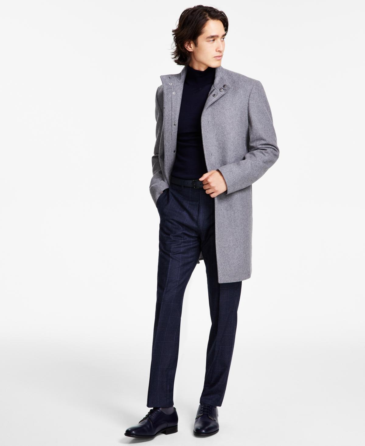 Calvin Klein Mens Mayden Slim-Fit Overcoat Product Image