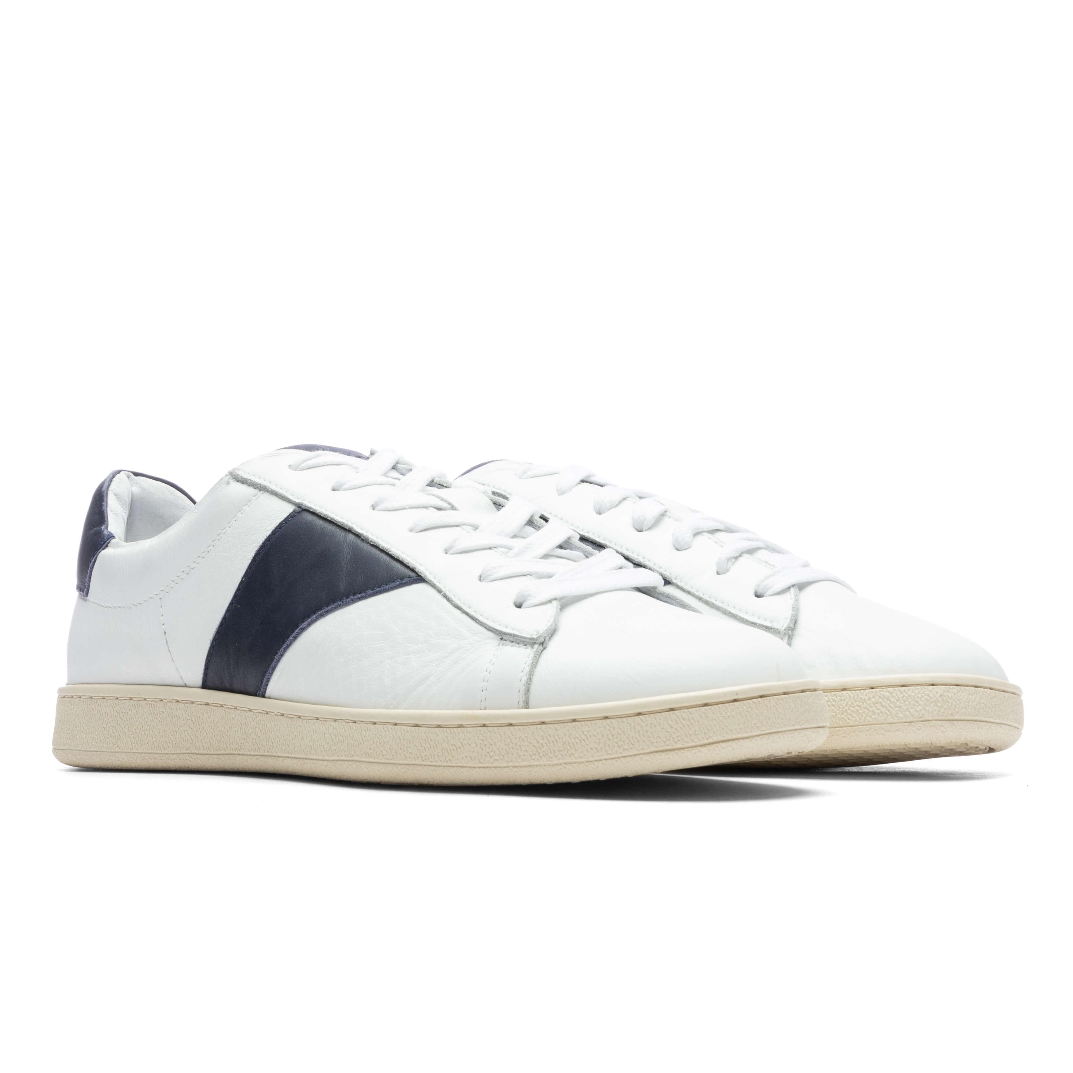 Court Shoe - White/Navy Male Product Image