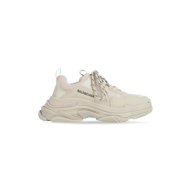 Men's Triple S Sneaker in Beige Product Image