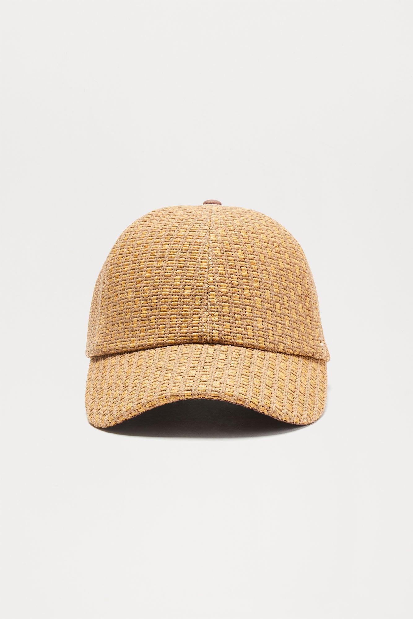 Logan Woven Structured Snapback - Brown Product Image