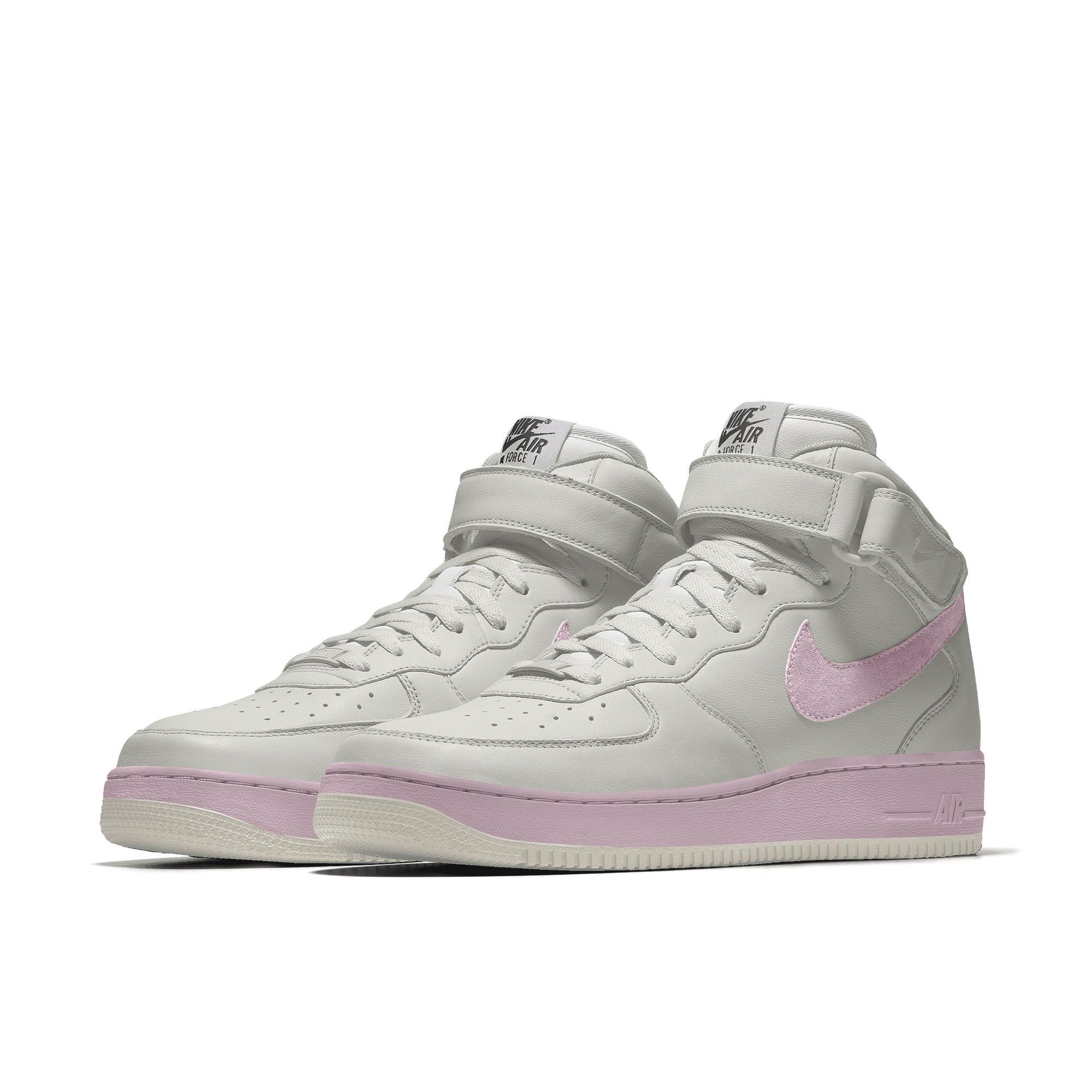 Nike Men's Air Force 1 Mid By You Custom Shoes Product Image