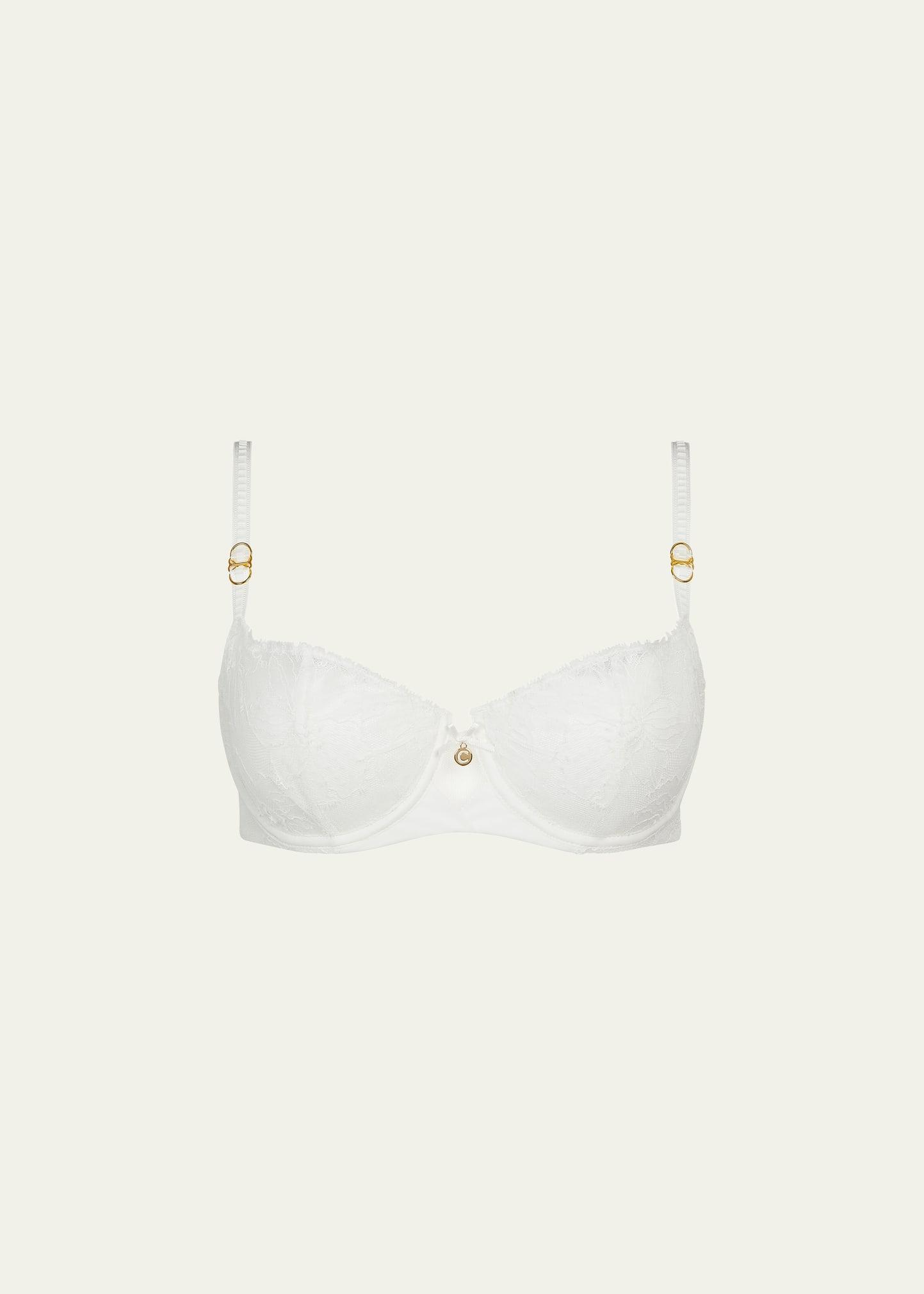 Chantelle Lingerie Orchids Underwire Demi Bra Product Image