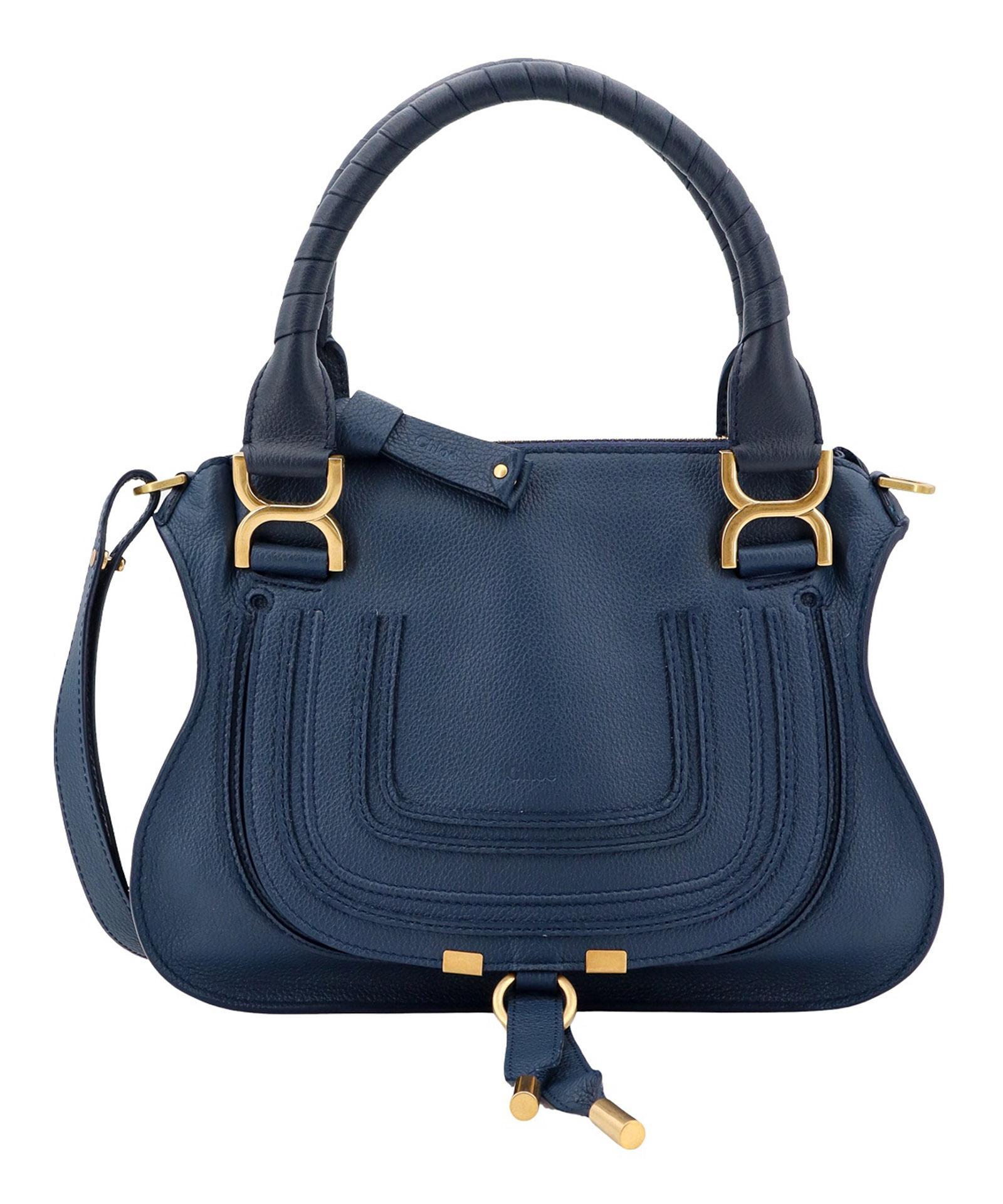 Marcie Small Handbag In Blue Product Image