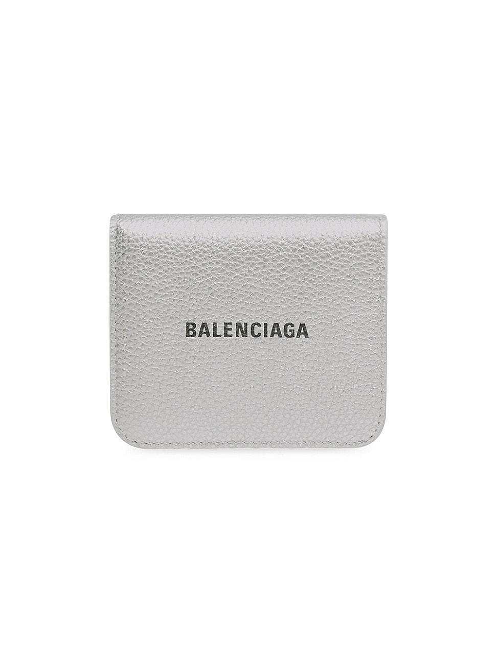 Womens Cash Flap Coin and Card Holder Metallized Product Image