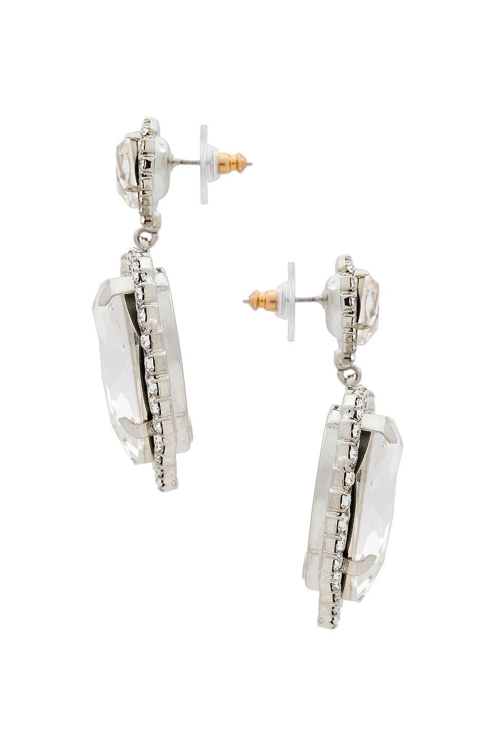 Jennifer Behr Cassandra Earring Metallic Silver.. Product Image