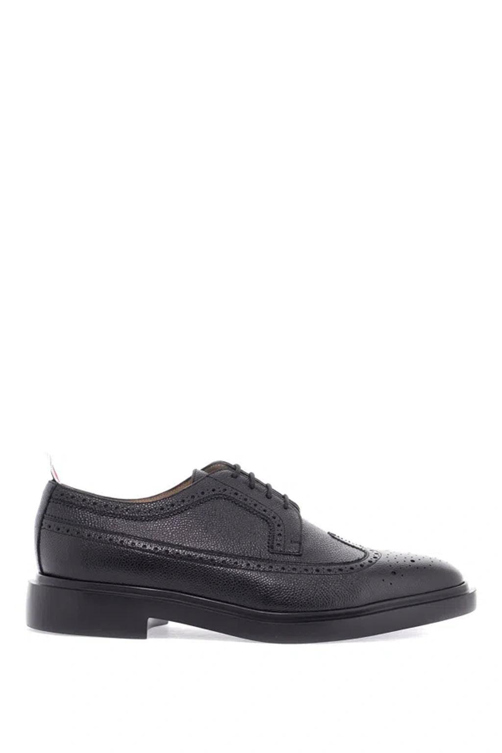 THOM BROWNE Longwing Brogues 10 In  Black Product Image