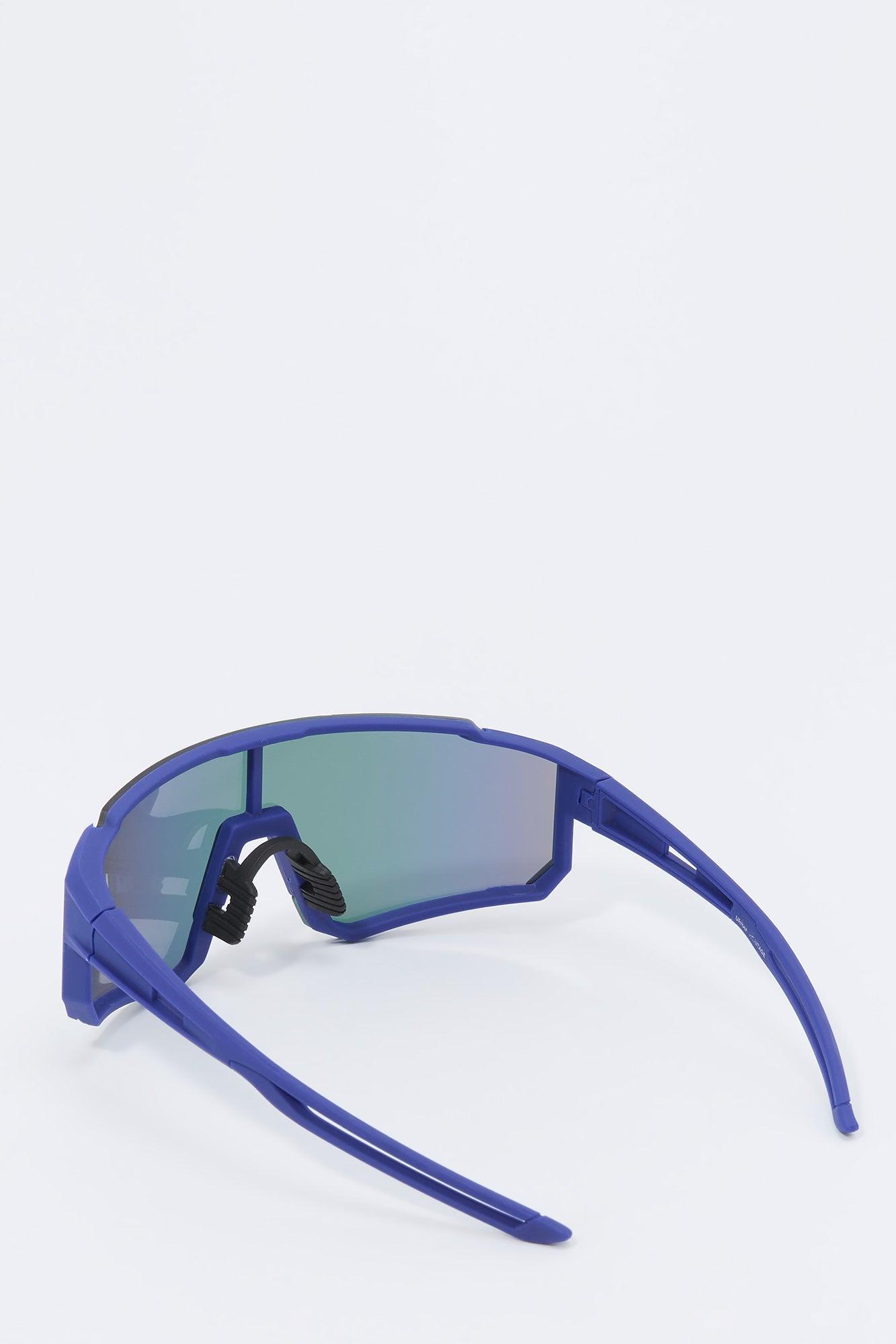 Rimless Shield Sunglasses Male Product Image