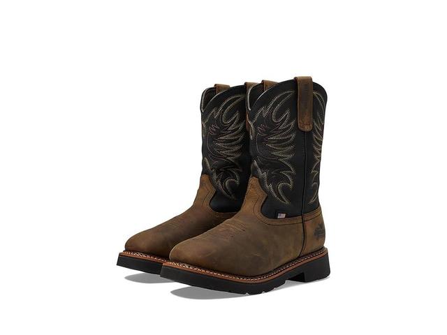 Thorogood American Heritage Square Toe Wellington Waterproof (Crazy Horse) Men's Boots Product Image