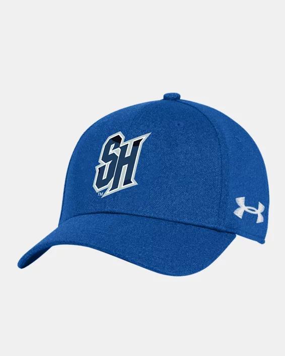 Mens UA Blitzing Collegiate Stretch Fit Hat Product Image