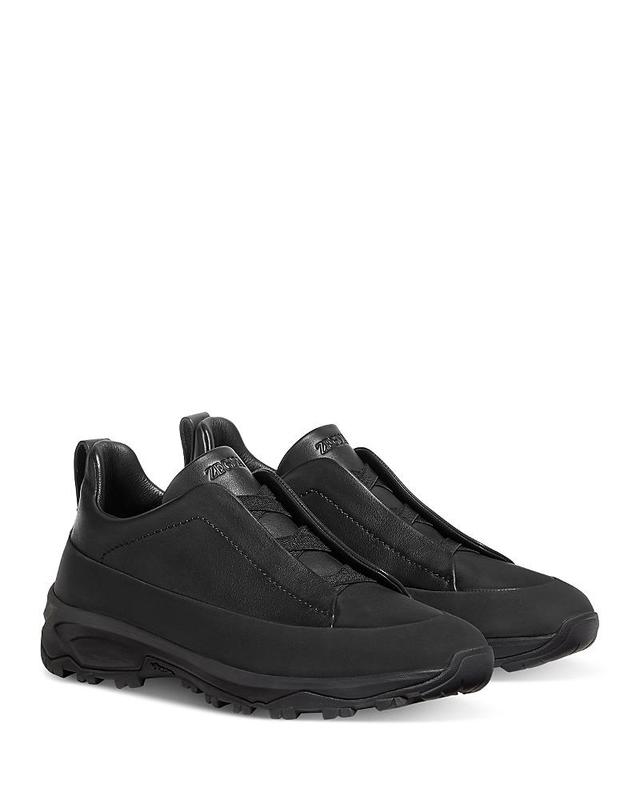 Zegna Mens Triple Stitch Monte Sneakers Product Image