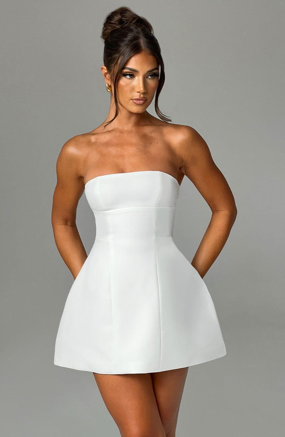 Asha Mini Dress - Ivory Product Image