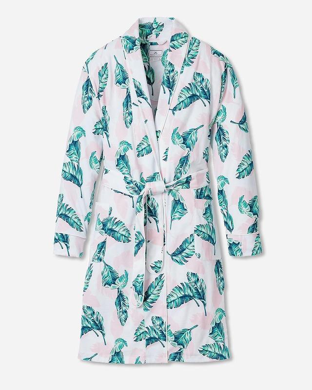 Petite Plume womens St. Tropez Pima cotton robe Product Image