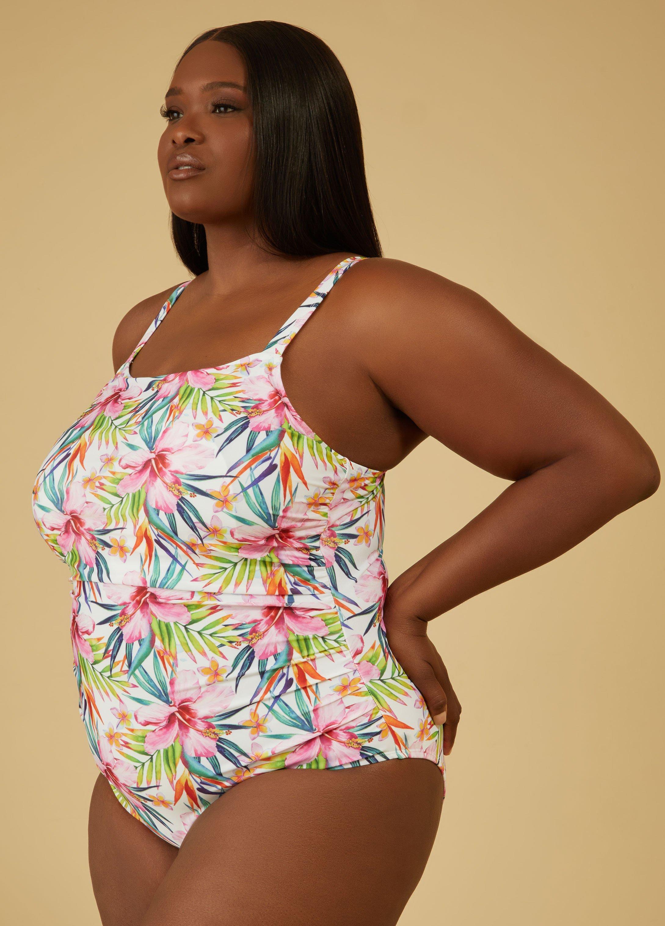 Catherine Malandrino Floral Swimsuit Product Image