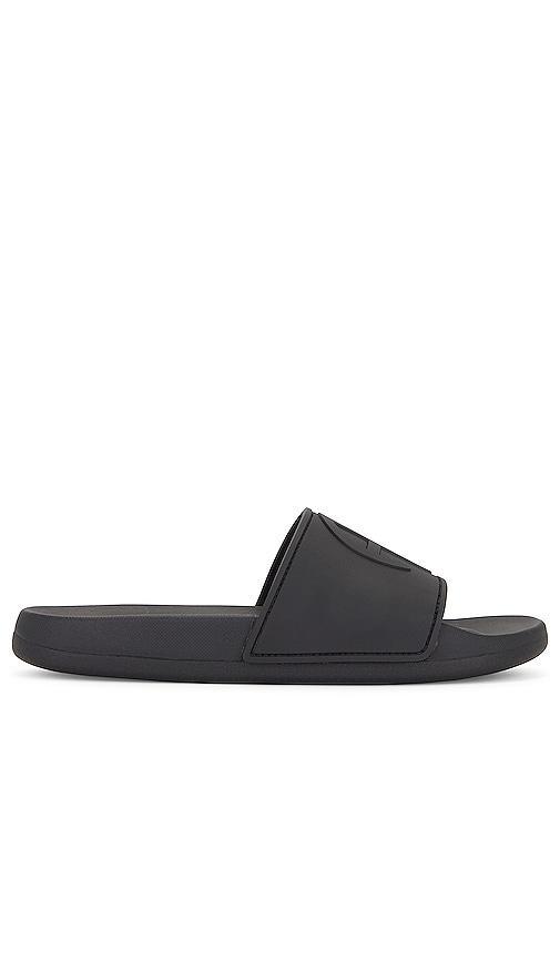 ANINE BING Isla Slides in Black. Size 36, 37, 39, 40, 41. Product Image