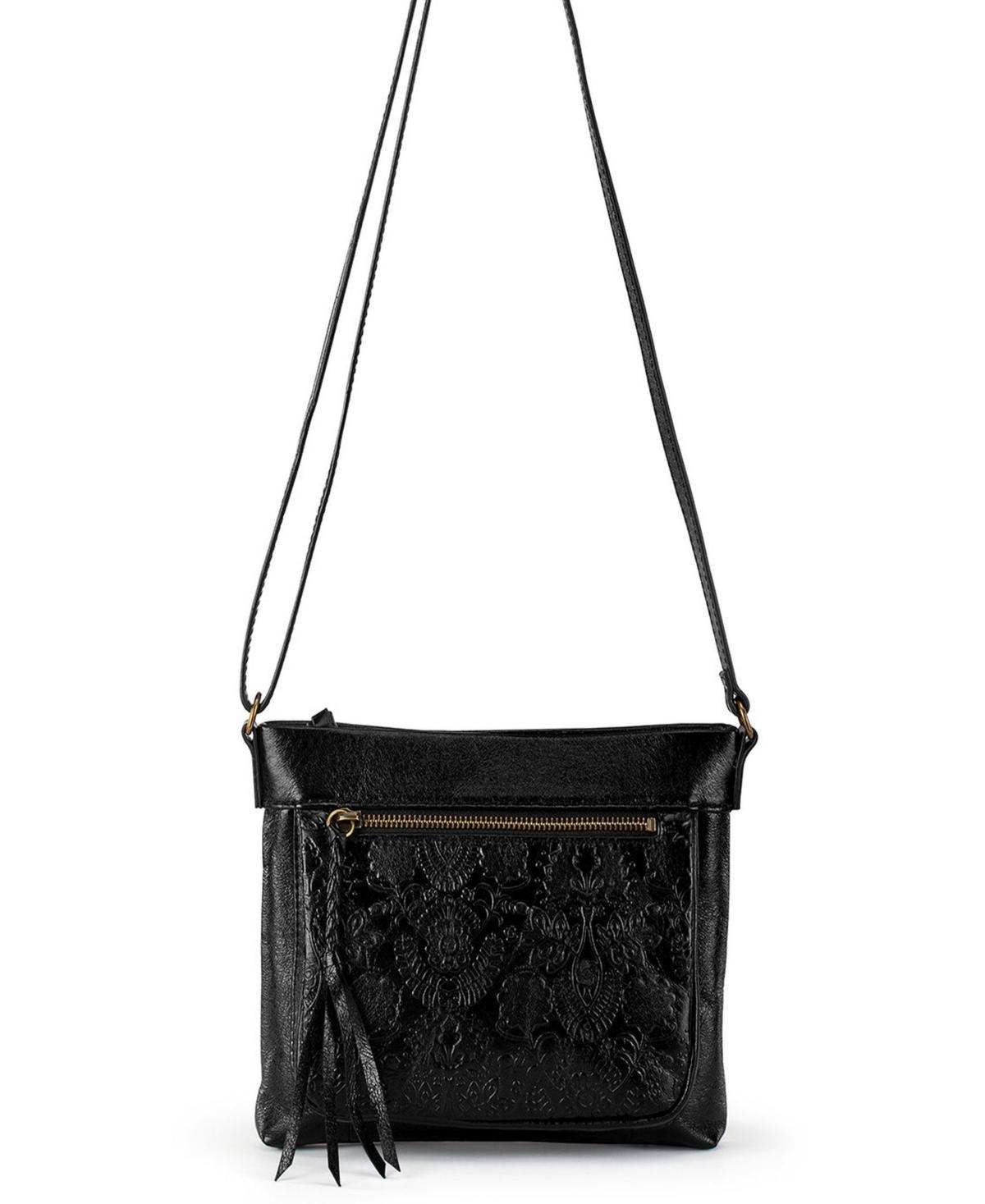 Womens Sanibel Leather Crossbody Product Image