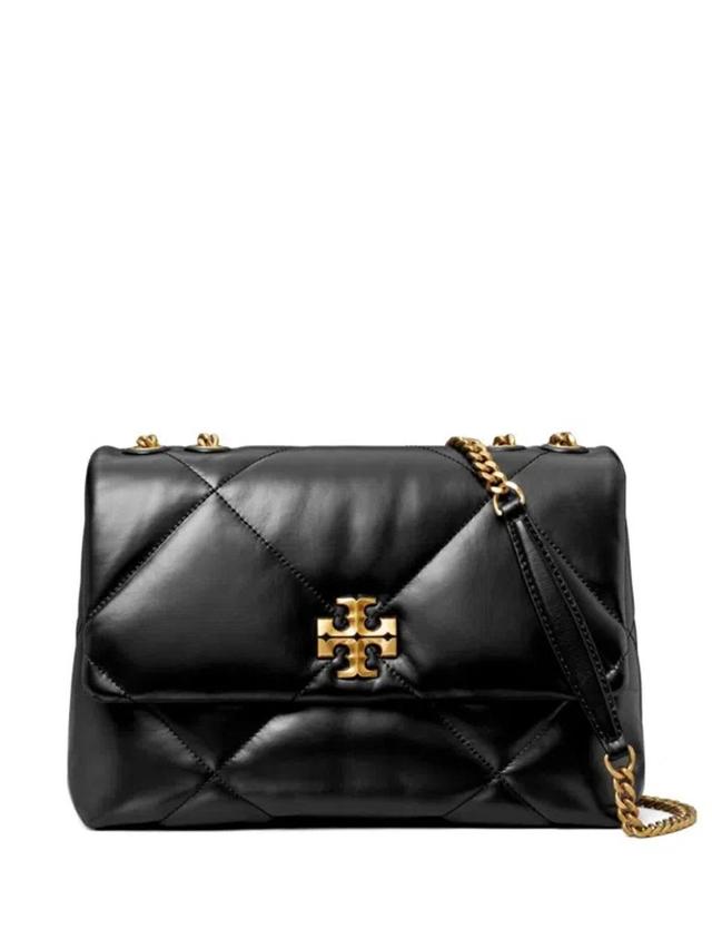 TORY BURCH Kira Diamond Quilt Convertible Shoulder Bag In Black Product Image