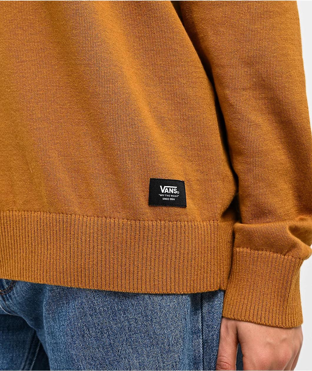 Vans Tacuba Solid Brown Sweater Product Image