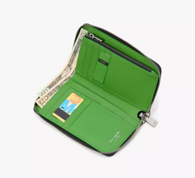 Label Medium Zip-around Wallet Product Image