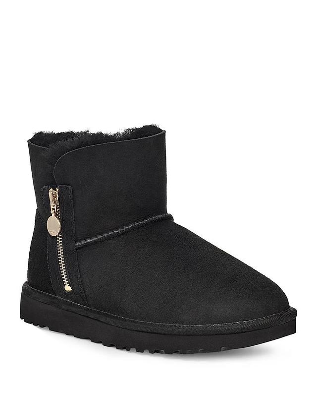 Ugg Womens Bailey Zip Shearling Lined Mini Boots Product Image