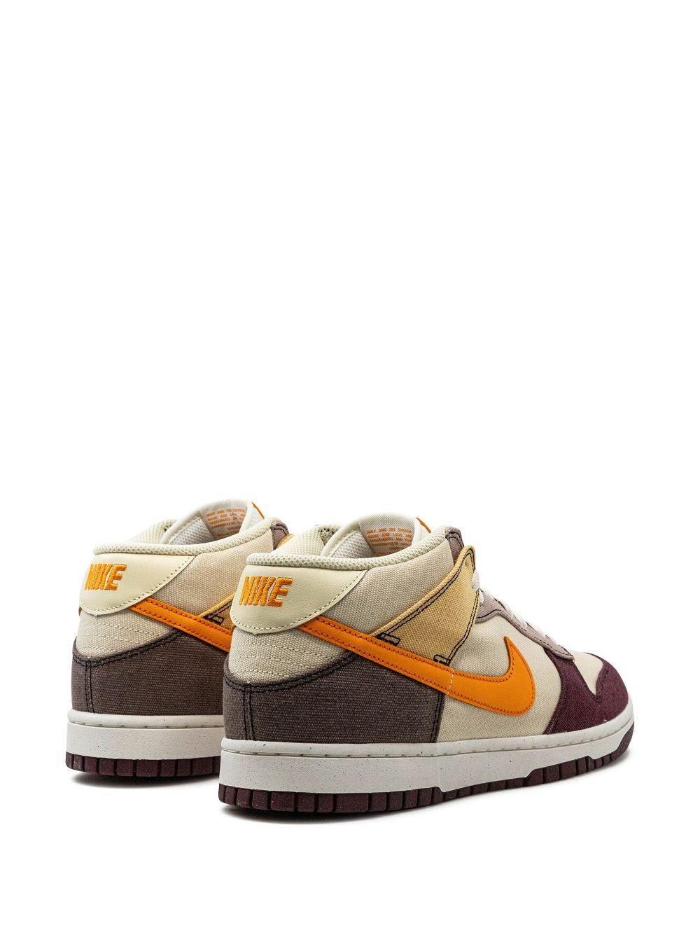 Dunk Mid Dv0830-101 Men's Coconut Milk/plum Sneaker Shoes Size Us 13 Ank294 In Multi Product Image