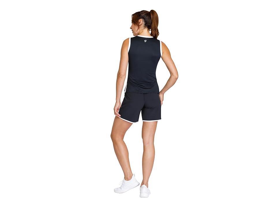 Tail Activewear Dink Sleeveless Pickleball Top (Onyx) Women's Clothing Product Image