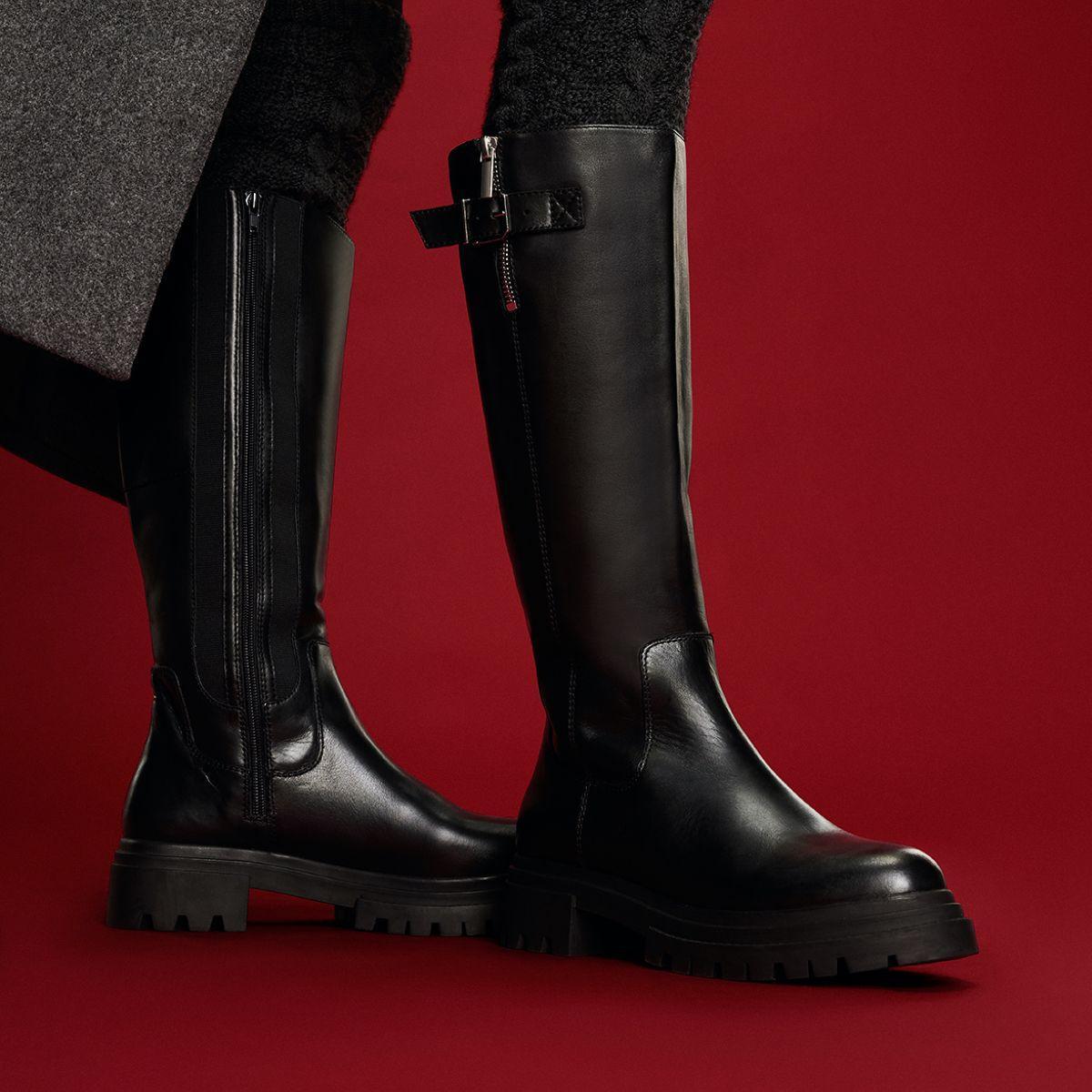 Sometta Black Women's Tall Boots | ALDO US Product Image