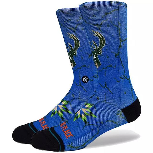 Mens Stance Milwaukee Bucks 2022/23 City Edition 2.0 Crew Socks Product Image