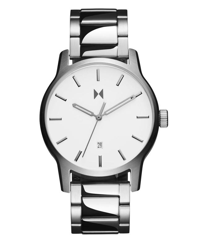 Mvmt Mens Classic Ii Silver Stainless Steel Watch 44mm - Silver Product Image