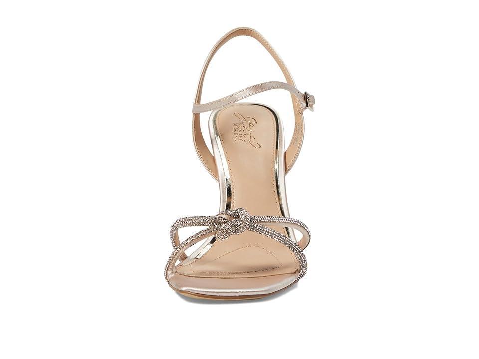 Jewel Badgley Mischka Womens Madison Knot Evening Sandals Product Image