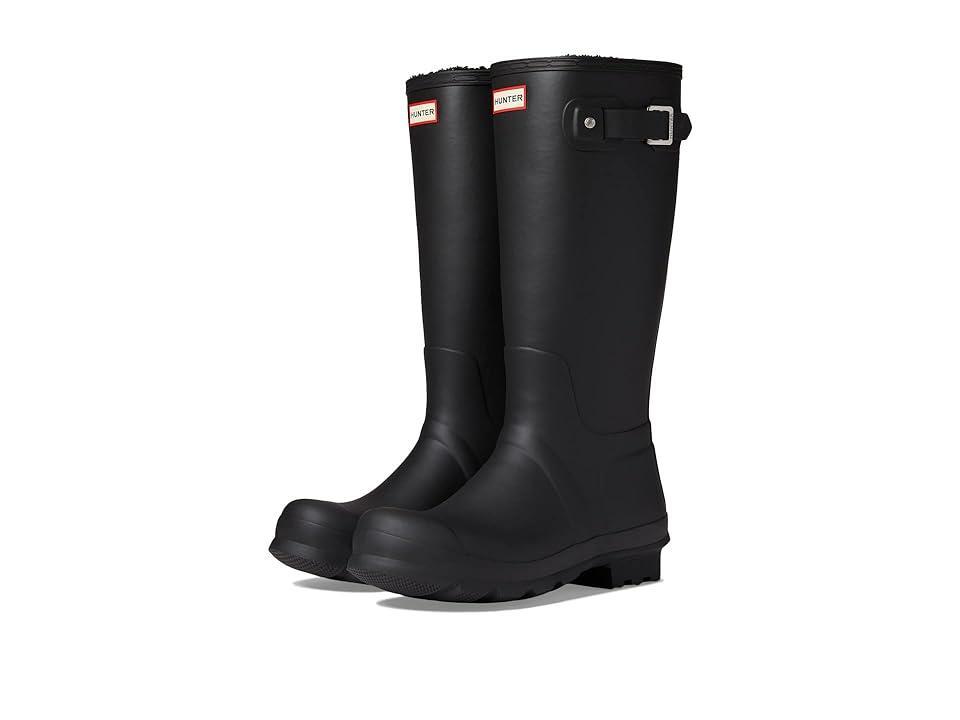 Hunter Boots Men's Tall Insulated Rain Boots  - Black - Size: US 13 Product Image