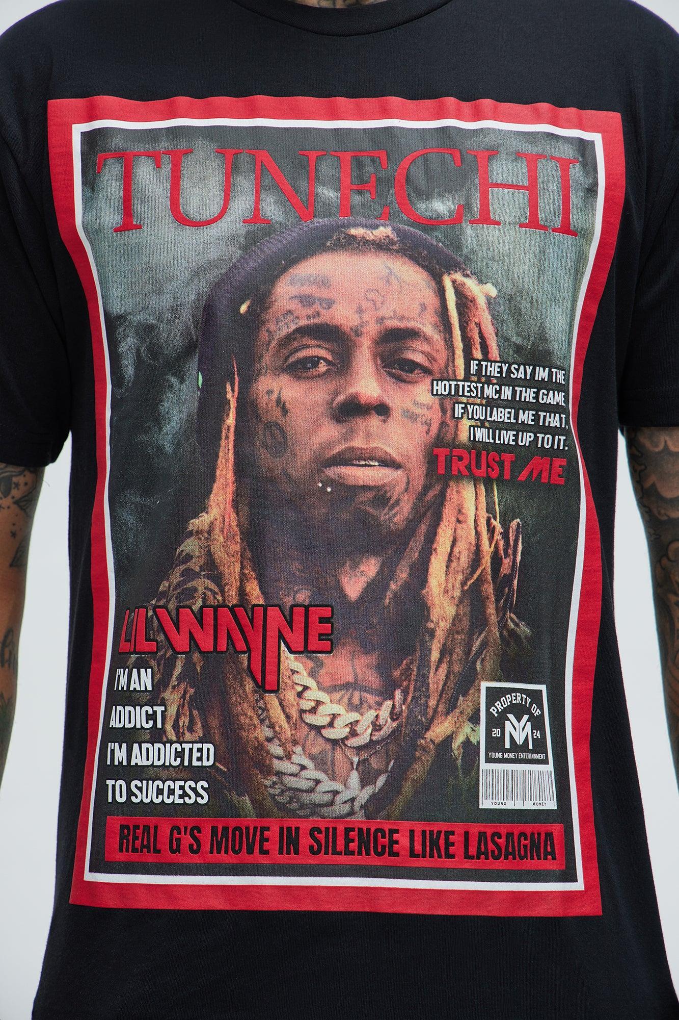 Lil Wayne Tunechi Times Short Sleeve Tee - Black Product Image