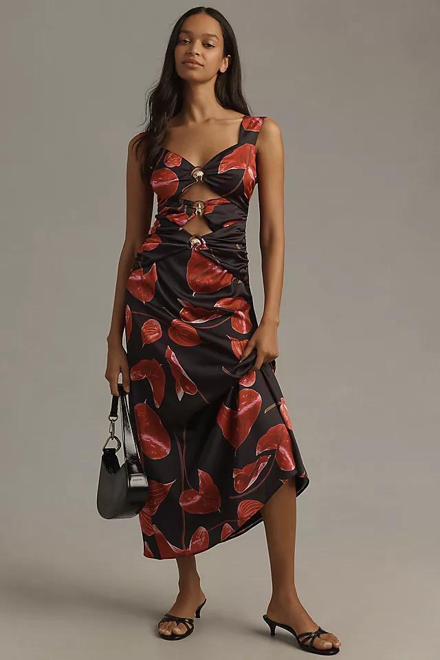 The Wolf Gang Merci Sleeveless Cutout Maxi Dress product image