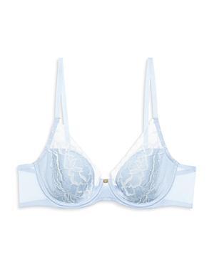 Womens Flora Lace Plunge Bra Product Image