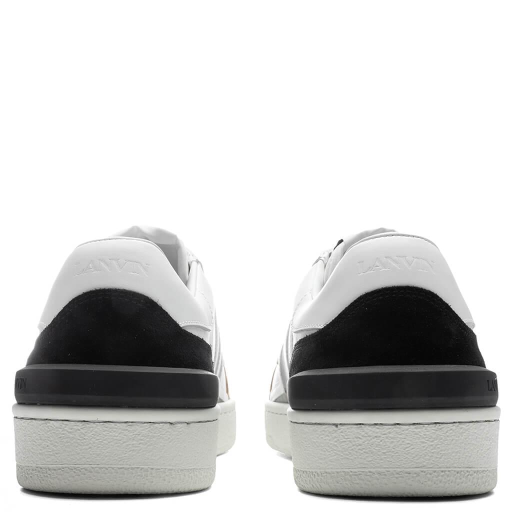 Clay Low Top Sneakers - White/Silver Male Product Image