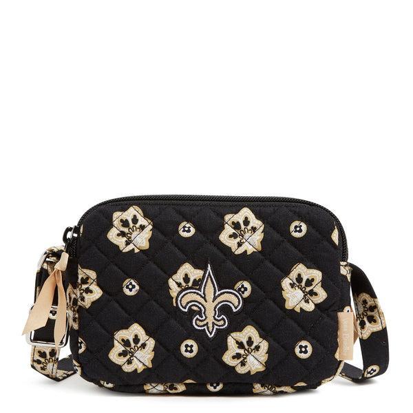 Vera Bradley NFL RFID Small Stadium Crossbody Bag Women in New Orleans Saints Bandana Product Image