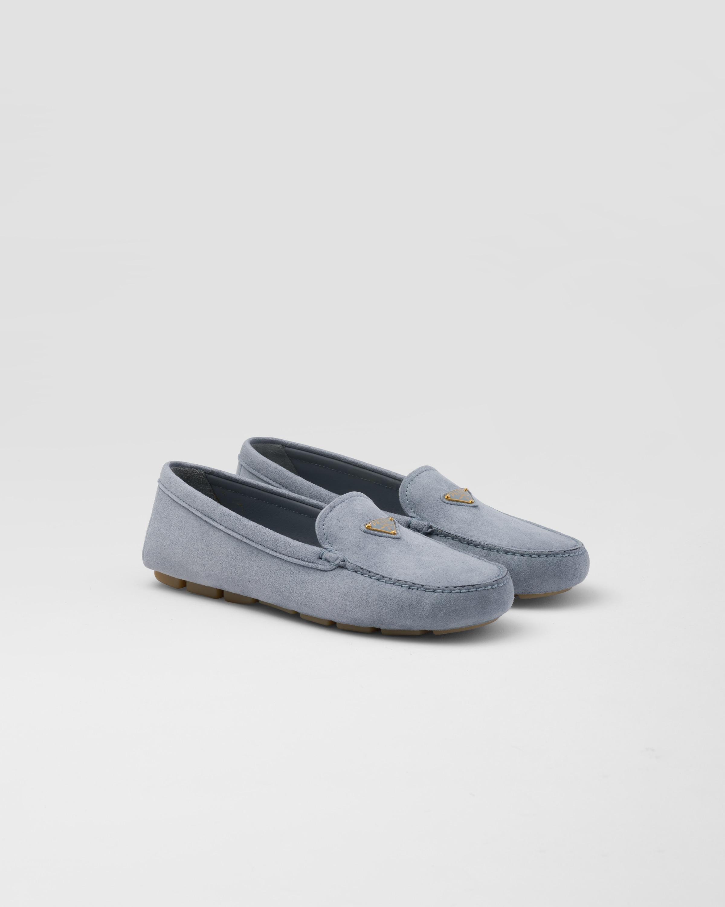 Suede driving loafers Product Image