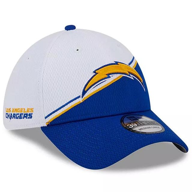 Mens New Era /Blue Los Angeles Chargers 2023 Sideline 39THIRTY Flex Hat Product Image