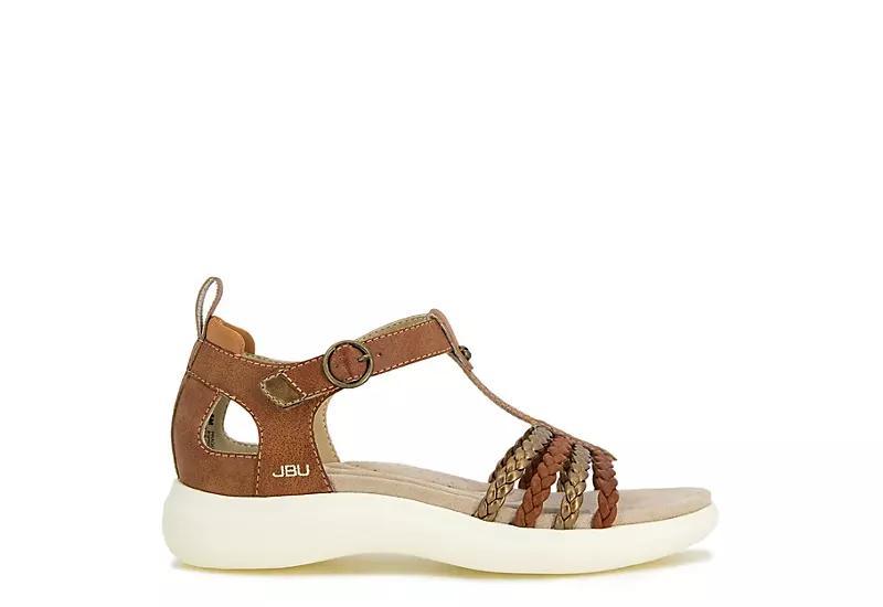 JBU by Jambu Womens Prague Sandal -BROWN/BRON Product Image