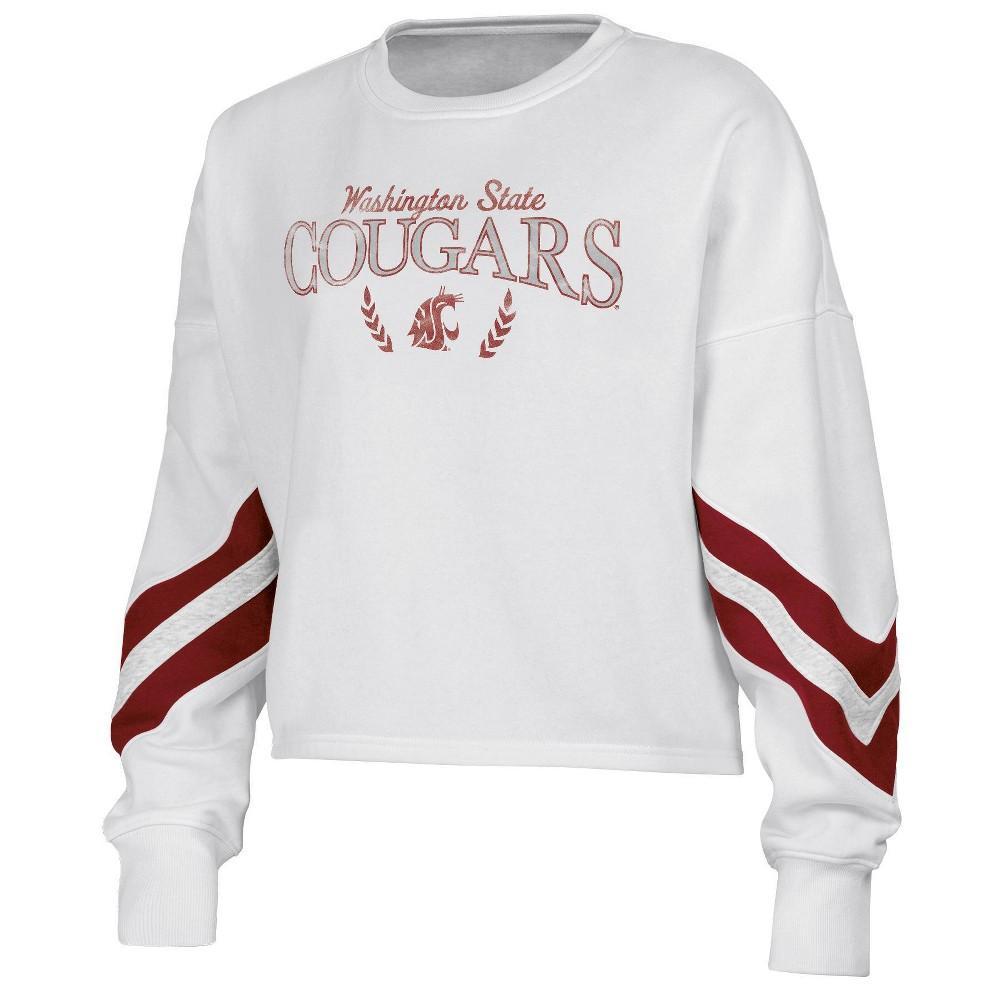 NCAA Washington State Cougars Womens Crew Fleece Sweatshirt Product Image