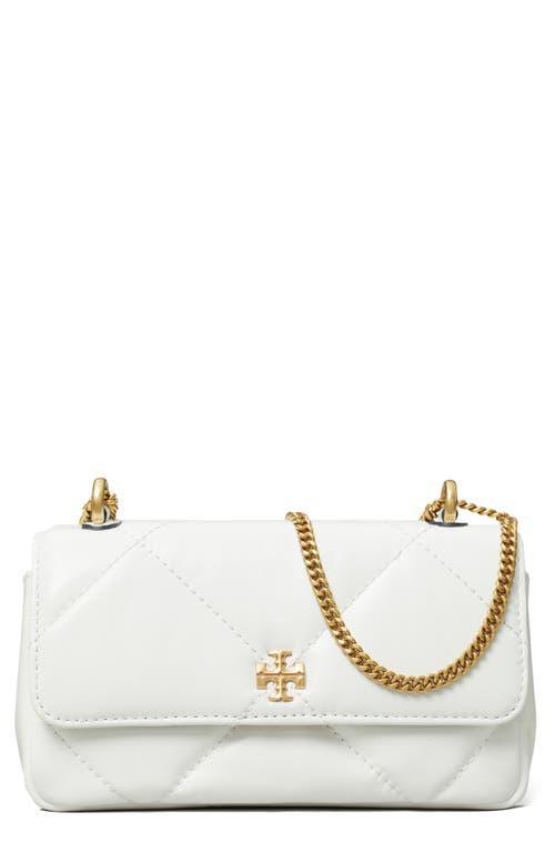 Tory Burch Kira Diamond Quilted Leather Mini Flap Bag Product Image