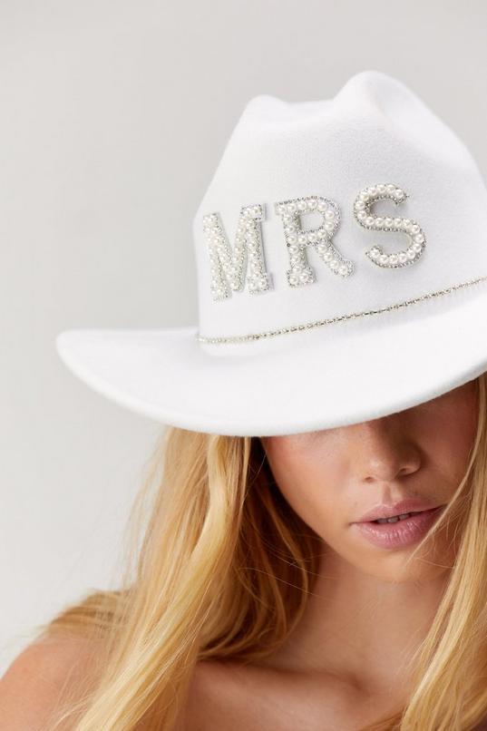 Mrs Pearl Trim Cowboy Hat product image