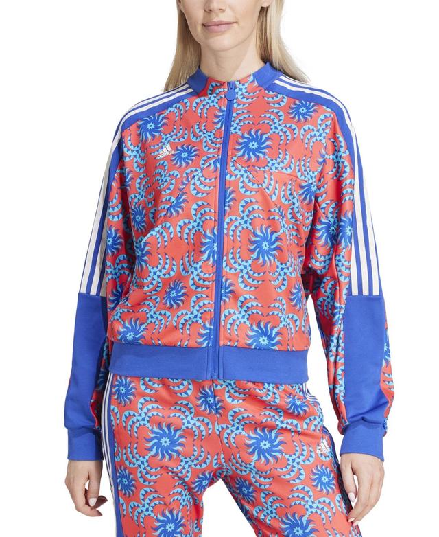 adidas x FARM Rio Tiro Track JacketBright Red LWomens Product Image