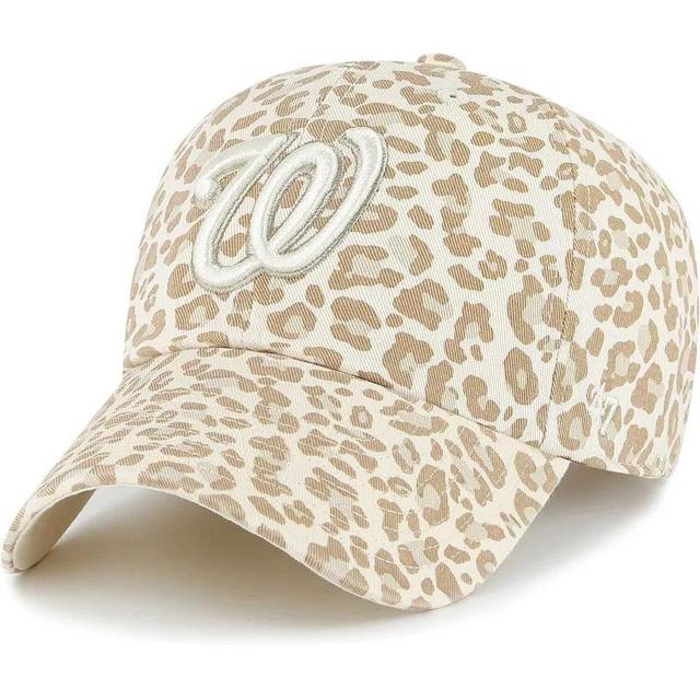 Womens 47 Natural Washington Nationals Panthera Clean Up Adjustable Hat Product Image